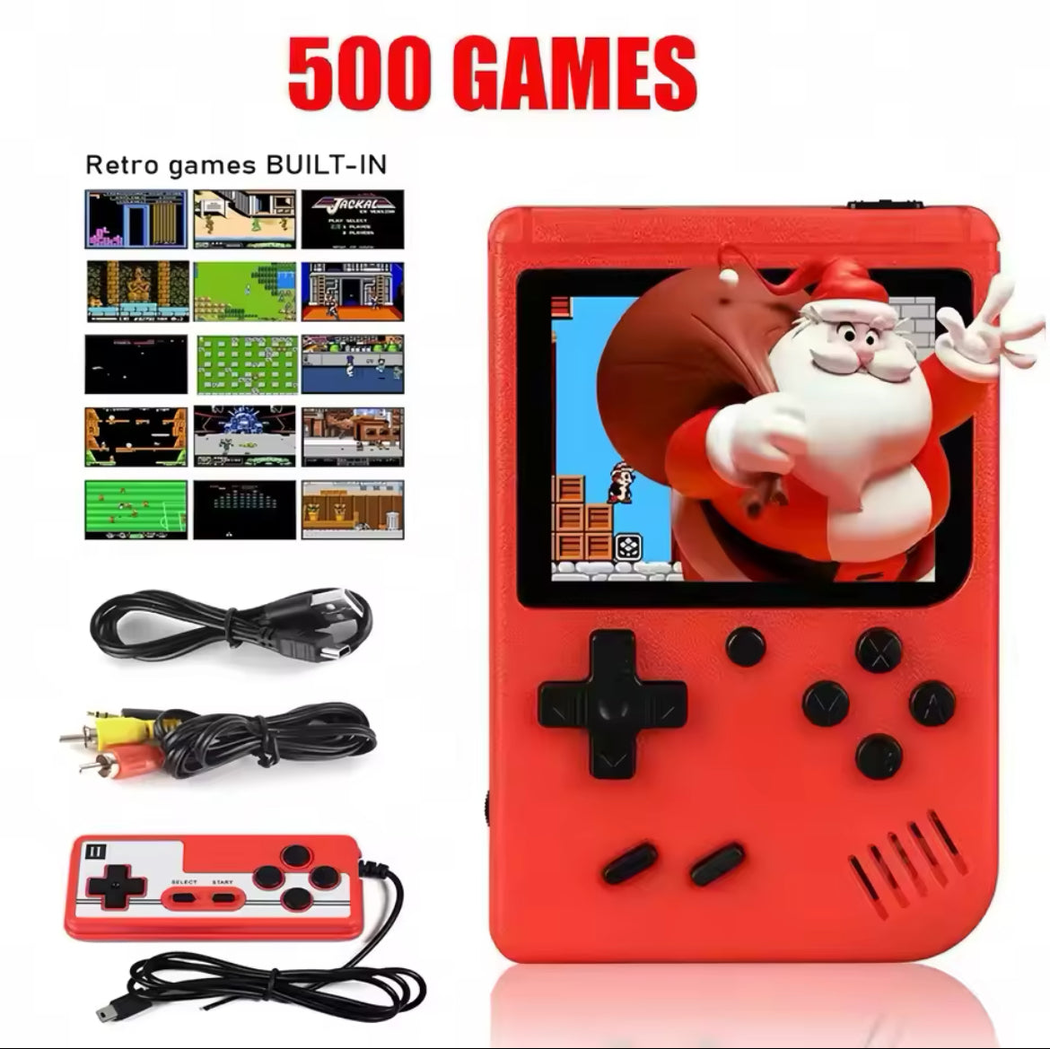 Retro Portable Mini Handheld Video Game Console